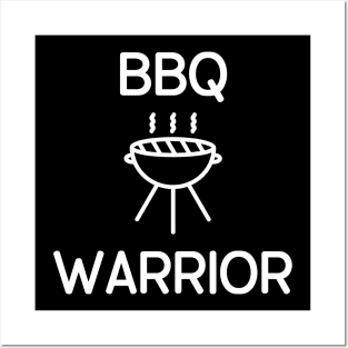 Barbeque Warrior Funny Aesthetic Posters and Art